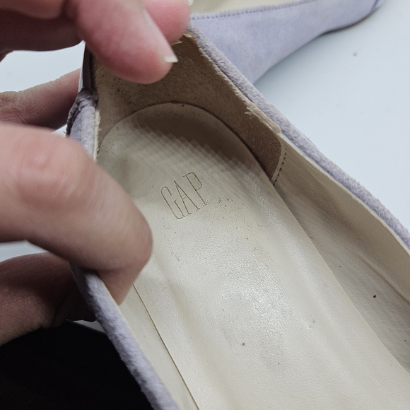 Gap lavender suede kilty loafers size 8 - Picture 10 of 10
